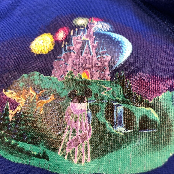 Disney Walt Disney Parks Hoodie with Front Pockets image on Front and back XS - Picture 10 of 16